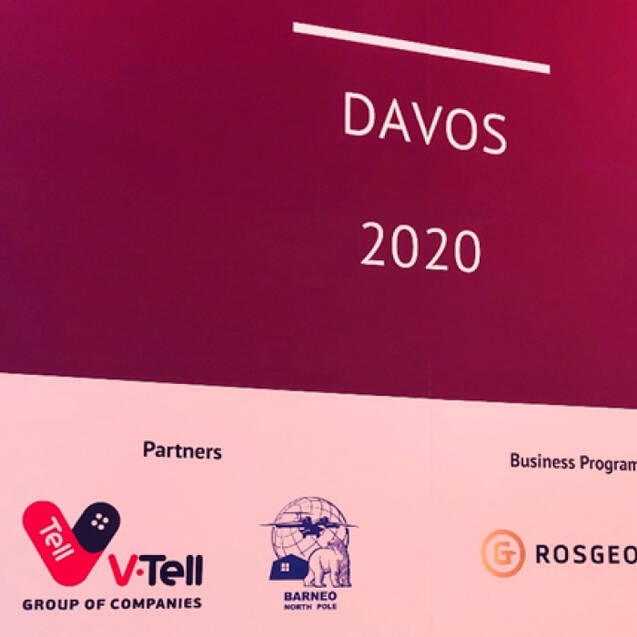 F-tell took part in the world economic forum in Davos